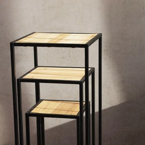 Stojan na kvety ROH čierny 876702