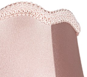 Látkový tienidlo s klipom ružová 12 cm - Granny