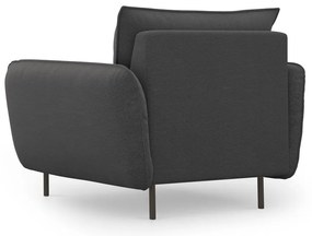 Tmavosivé kreslo Cosmopolitan Design Vienna