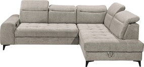 XXXLutz ROHOVÁ SEDAČKA, textil, sivá MID.YOU - Sedačky - 002220042305