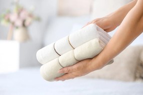 FROTÉ UTERÁK SUZI SADA 6KS 50X90 CM BIELA