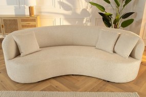 Pohovka ATELIER 230 cm bouclé béžová