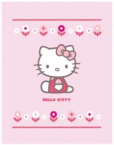 CTI Fleece dečka Hello Kitty Caroline 110x140cm