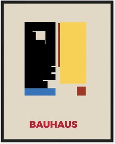 Nástenná dekorácia v ráme Basic Bauhaus