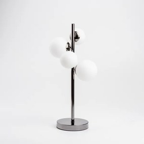 Brilagi - LED Stolná lampa MILLA 4xG9/3W/230V lesklý chróm/biela