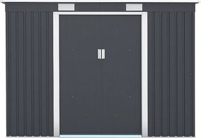 Záhradný domček plocha 261 x 181 cm (šedá)