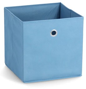 ZELLER Úložný box textilný modrý 28x28x28cm