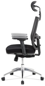BONTEC Kancelárska stolička, synchrónny mechanizmus, čierna sieťovina, KA-B1083 BK Farba: Čierna