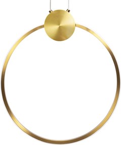 Toolight Toolight, LED stropné svietidlo 30cm, 13W, 4000K, 1500lm, APP1394-CP, zlatá matná, OSW-00952