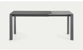 AXIS PORCELAIN DARK GREY rozkladací jedálenský stôl 120 (180) cm