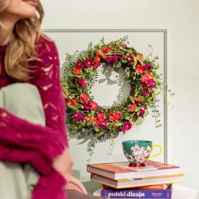 Veniec MEADOW s farebnými kvetmi 877020