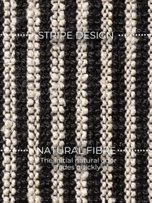 ELLE Decoration, Kusový koberec Harvest 106337 Black z kolekcie Elle, 160x230, čiernobiela, chodba / predsieň