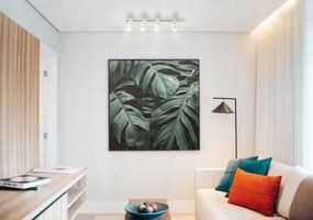 LED koľajnica 1m + 3x GU10 bodové žiarovky - sada