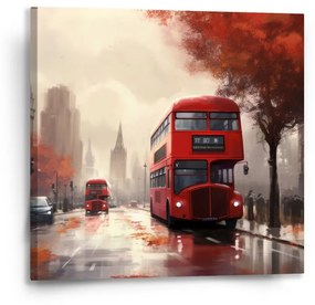 Sablio Obraz Londýn Double-decker 1 - 50x50 cm