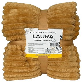 Deka Laura 130x170 cm 9 horčicová