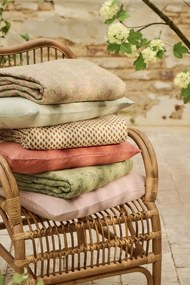 Ib Laursen Lněný povlak na polštář Dusty Pink 50 × 50 cm