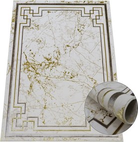 Koberec Allianz 6309 BEIGE – béžový so vzorom, obdĺžnik Rozmer: 280x370 cm