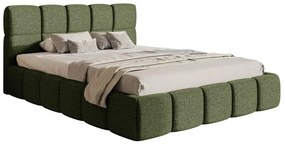 Manželská posteľ 140 cm Cirsten 140B (s roštom) (olivová). Vlastná spoľahlivá doprava až k Vám domov. 1099529