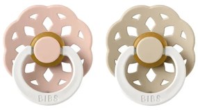 BIBS Boheme cumlíky, kaučuk NOČNÉ 2ks - veľkosť 2 - Blush Vanilla