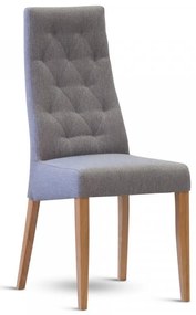 Stima stolička IBIZA dub Vyberte látku ->: BOSS grigio 15