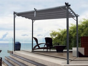 Garden Line SIVÁ ZÁHRADNÁ PERGOLA 3 X 3 M  2,95 x 2,95 x V2,3 m *5682