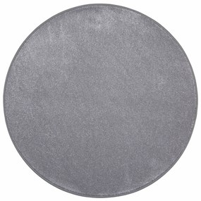Vopi koberce Kusový koberec Apollo Soft sivý kruh - 250x250 (priemer) kruh cm