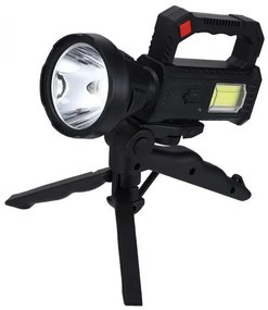 Solárne svietidlo so statívom - TY-841T - čierna