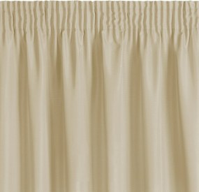 KRÁTKY ZÁVES NA PÁSKE RITA 140X175 CM BÉŽOVÁ