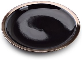 Porcelánový tanier Cal 20 cm čierny