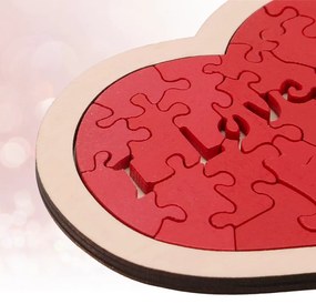 DAALO Dřevěné puzzle se vzkazem