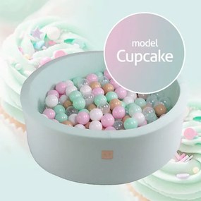 Suchý bazén Meow Cupcake- Hotová zostava