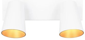 Biele bodové svietidlo ø 8 cm Sharp – Trio