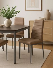 Stolička H-261 bis Alu Béžová