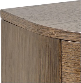 Nočný stolík v dekore duba v tmavoprírodnej farbe Paron – Actona