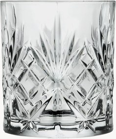 Krištáľové poháre na whisky Melodia, 6 ks