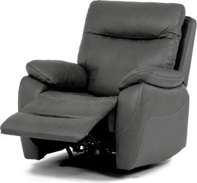Polohovacie kreslo sivé, elektrické TV-4094 GREY3