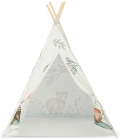 Detský stan típí Nukido NK -407 - béžová (les)