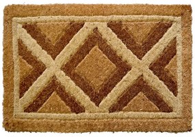 Rohožka kokos Natural/Blech M1477 40x60 cm