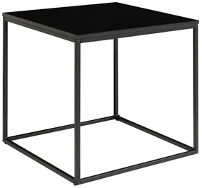Čierny odkladací stolík House Nordic Vita, 45 x 45 cm