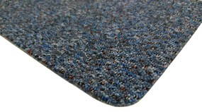 Timzo, Koberec metráž New Techno 3532 sv. modré, na mieru, šíře 4m,5m, modrá, ab (mriežka), chodba / predsieň