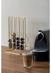 Stojan na kapsule v zlatej farbe Wired - PT LIVING