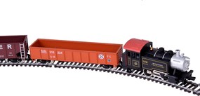 Jokomisiada Elektrický vlak, klasická parná lokomotíva s riadiacou jednotkou H0 1:87 RC0643