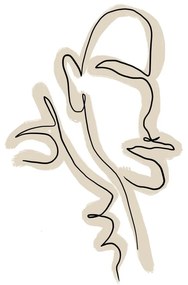 Plagát 29x41 cm Nude Faces – Veronika Boulová