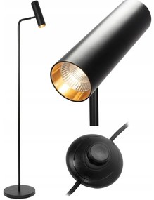 Toolight, LED podlahová lampa APP965-1F, čierna matná, OSW-04050