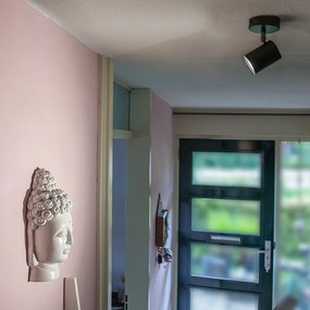 Inteligentný reflektor čierny vrátane WiFi GU10 nastaviteľný - Jeana