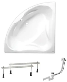 Rohová vaňa Laguna Royale 150x150 cm akrylát ľavá aj pravá SIKORO1500APN