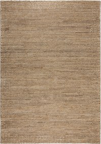 Kusový koberec Drew Braid Border Natural, 120x170, béžová, chodba / predsieň, Flair Rugs