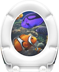 Eisl Sanitär WC sedadlo Duroplast Soft Close Sea Life 82372