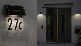 Paulmann 94694 - LED/0,2W IP44 Solárne domové číslo NEDA 3,7V