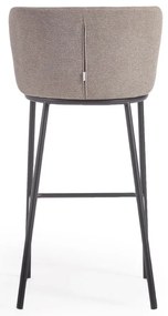 Svetlohnedá barová stolička 102 cm Ciselia – Kave Home